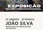 Inauguração de exposição de miniaturas de embarcações tradicionais em madeira de João Silva