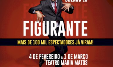 “O Figurante” a comédia dramática de Mateus Solano