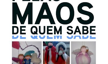 Pelas mãos de quem sabe: workshop "Feltragem a seco - lã de merino” com inscrições abertas