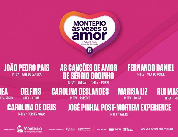 Aurea, Carolina Deslandes, João Pedro Pais, José Pinhal Post-Mortem Experience e Rui Massena juntam-se à 12.ª edição do evento