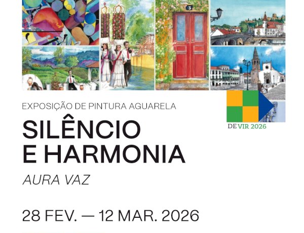 Exposição de Pintura Aguarela “Silêncio e Harmonia”